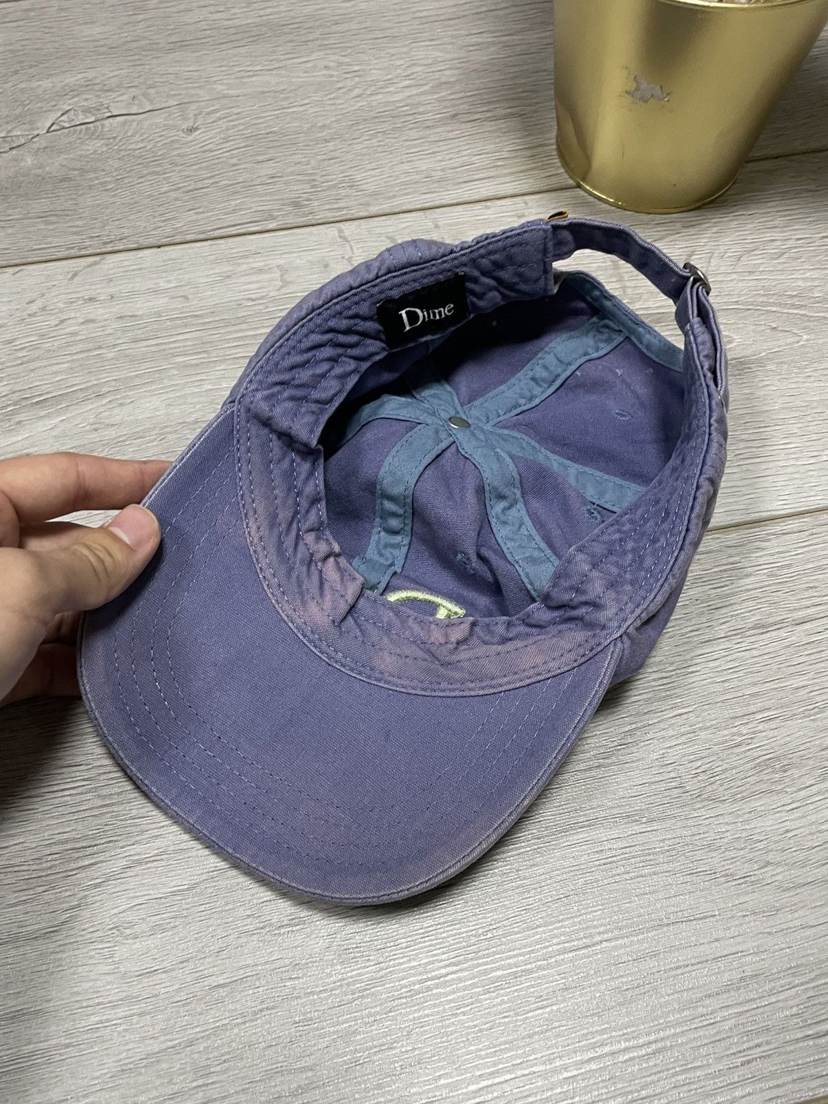 Dime Dime vintage purple cap embroidered Size ONE SIZE - 7 Thumbnail