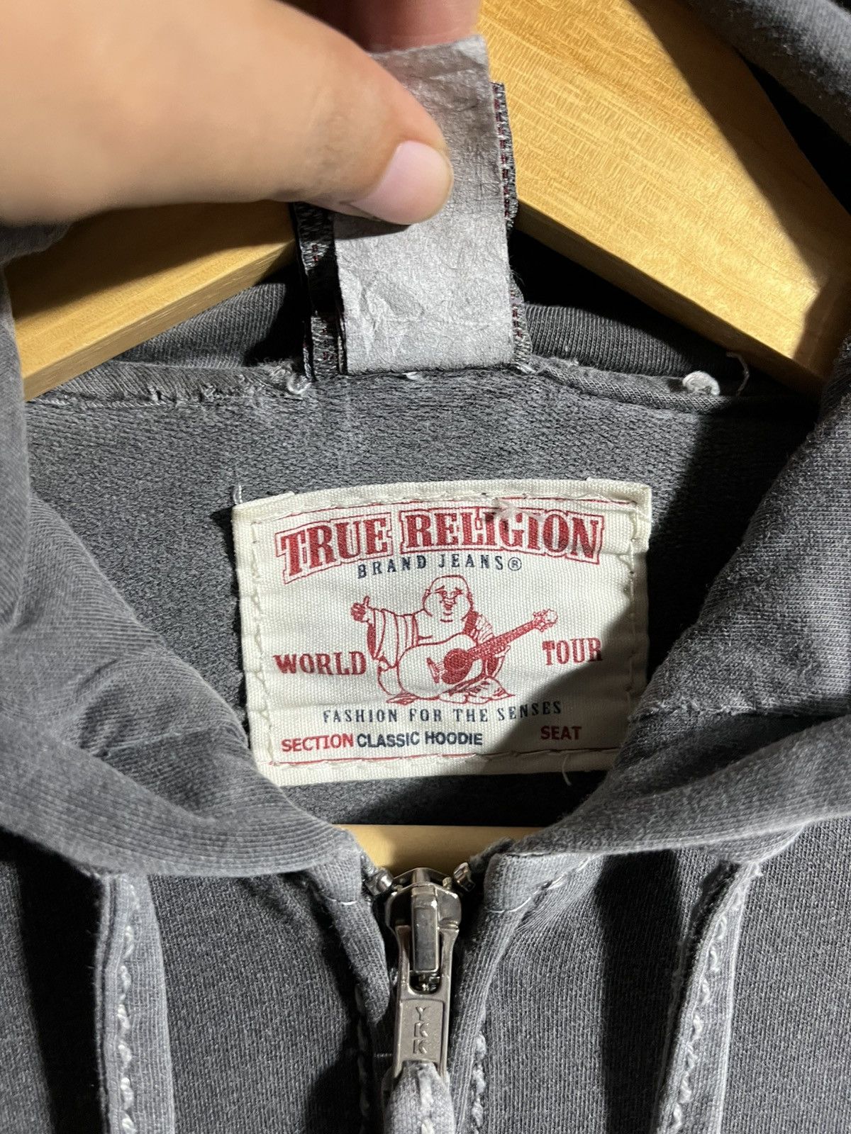 True Religion True Religion I6W9 Punk Seditionaries Hoodie Size XS / US 0-2 / IT 36-38 - 17 Thumbnail