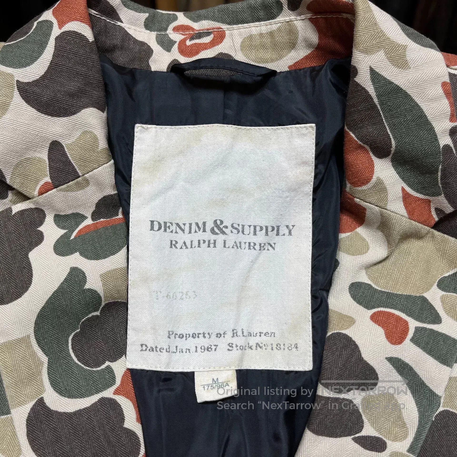 RRL Ralph Lauren Ralph Lauren RRL Double RL Suit Jacket. Size US M / EU 48-50 / 2 - 3 Thumbnail