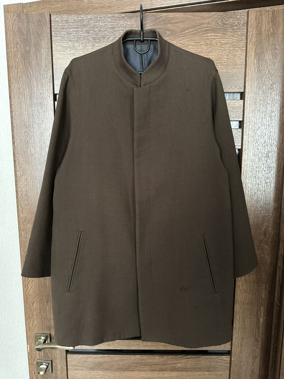 Yohji Yamamoto Yohji Yamamoto Pour Homme Vintage Wool Coat Jacket 90s Size US S / EU 44-46 / 1 - 1 Thumbnail