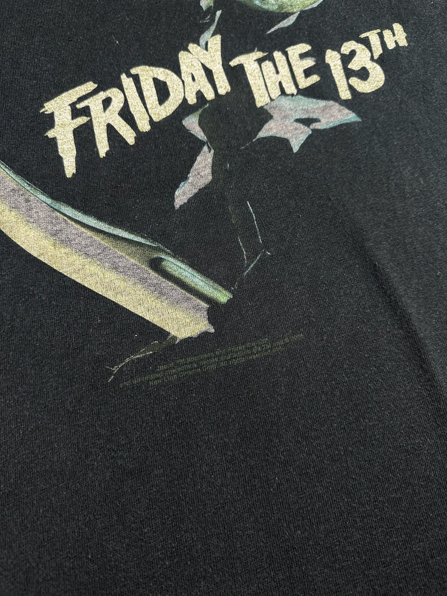 Vintage Vintage Friday the 13th T Shirt horror Size US L / EU 52-54 / 3 - 3 Thumbnail