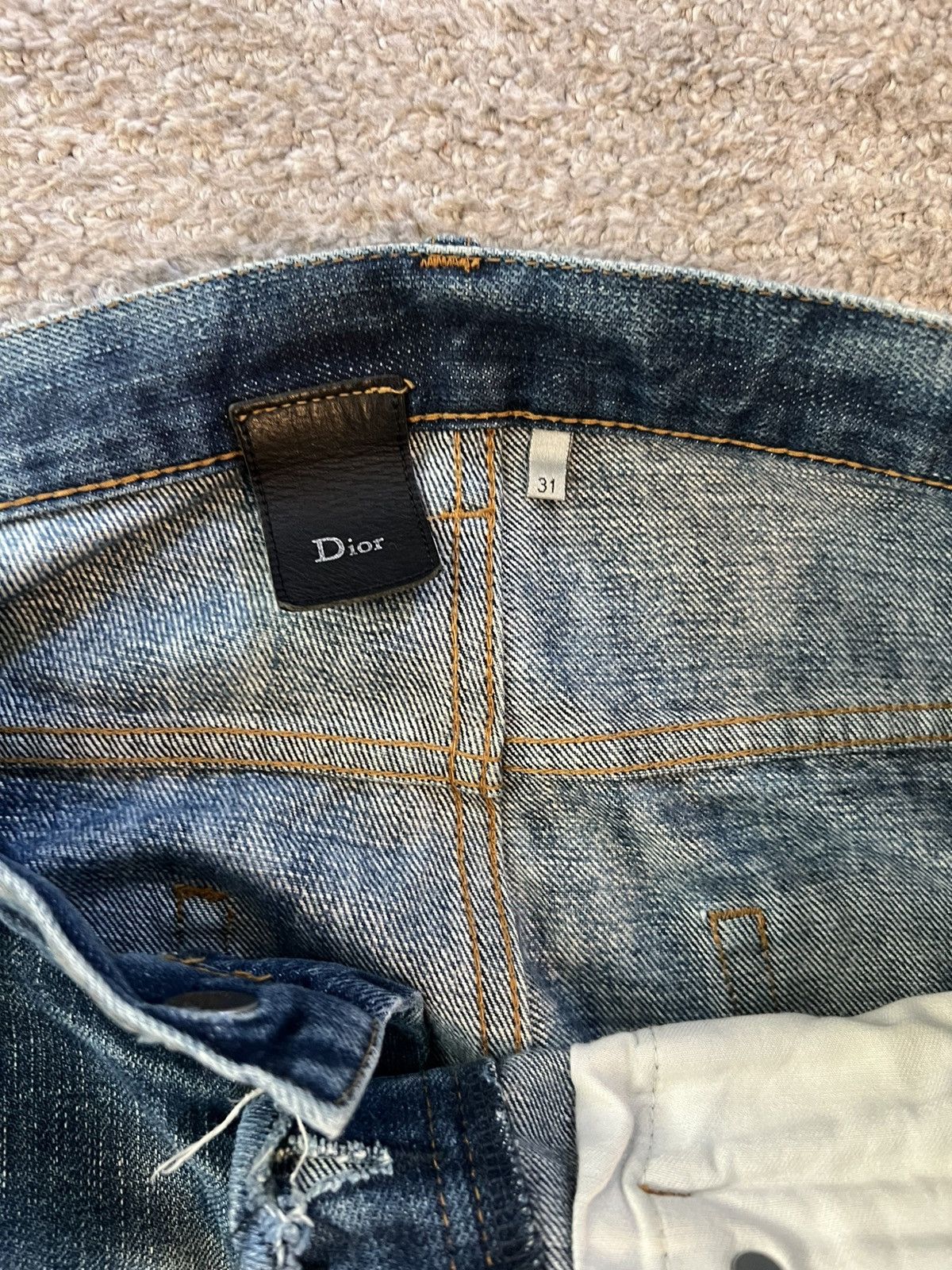 Hedi Slimane Christian Dior Hedi Slimane 2006 Denim (SOLD) Size US 31 - 9 Thumbnail