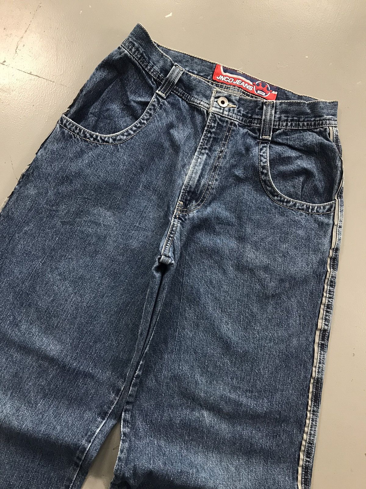 Vintage Jnco big pocket scorpion 👑🦂 embroidered denim