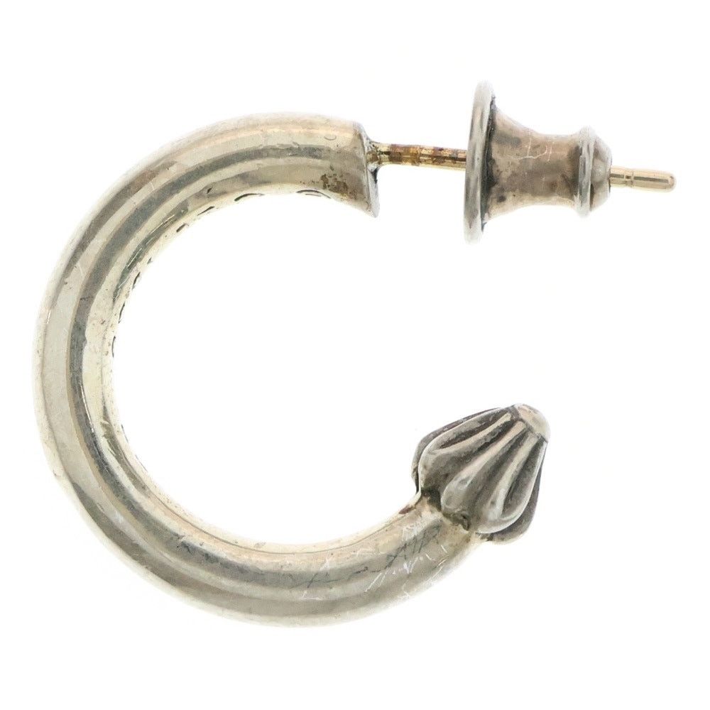 Chrome Hearts Chrome Hearts Plain Silver Hoop Earring Size ONE SIZE - 1 Thumbnail