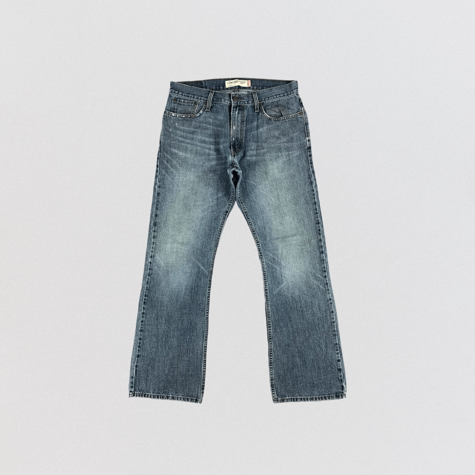 image of Levis 527 Flare Jeans-Jm2588 in Blue, Men's (Size 35)