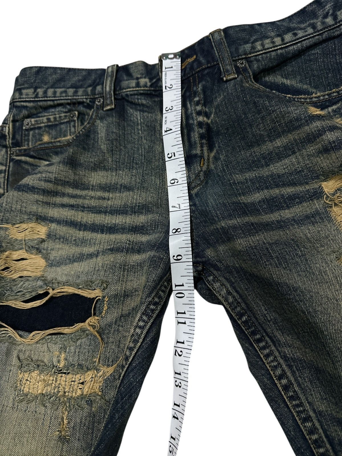 Kapital Distress JackRose Crazy Design 🎌💥 Size US 32 / EU 48 - 10 Thumbnail