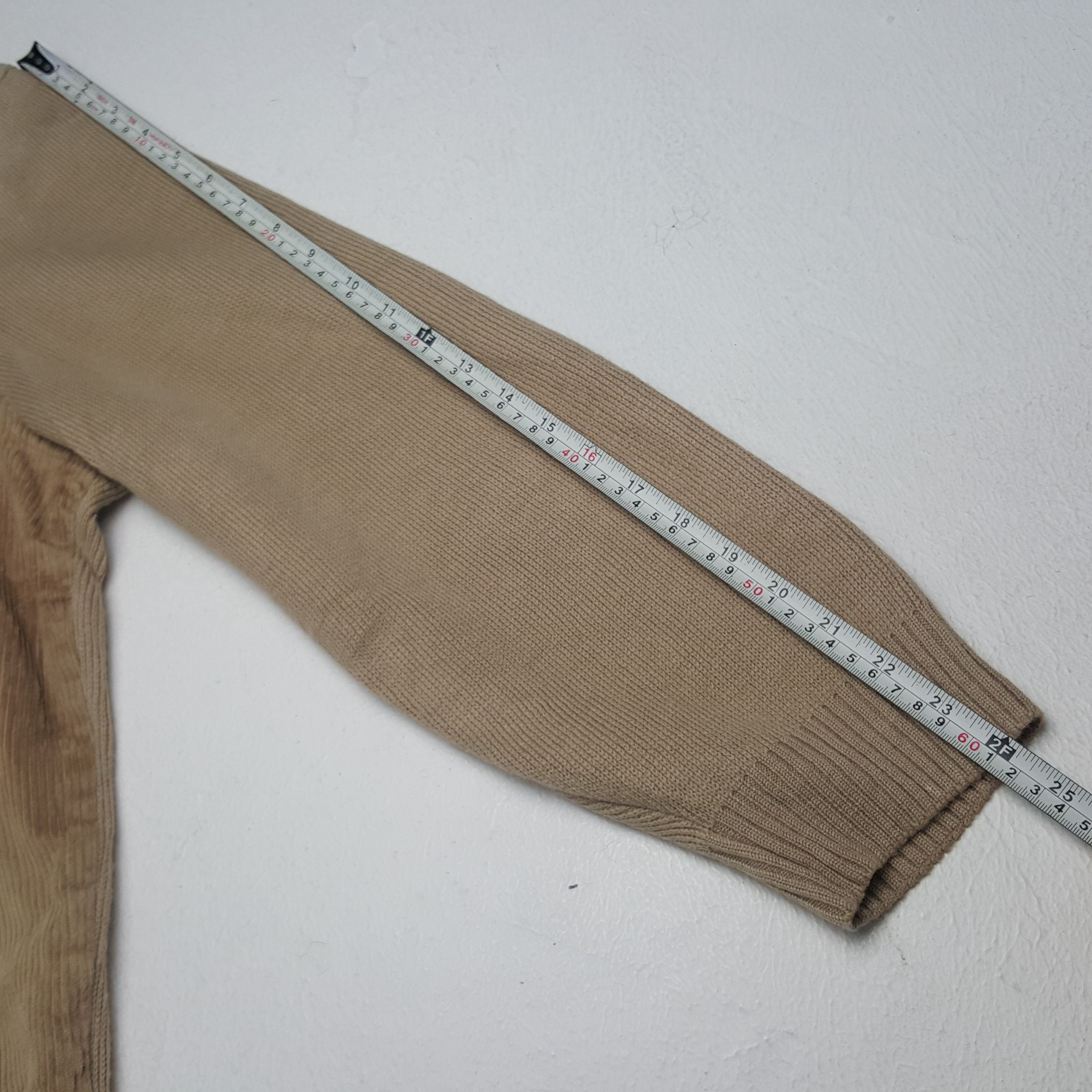 Burberry × Vintage Vintage Burberry London Custon Art Logo Wool Corduroy Jacket Size US XL / EU 56 / 4 - 8 Thumbnail