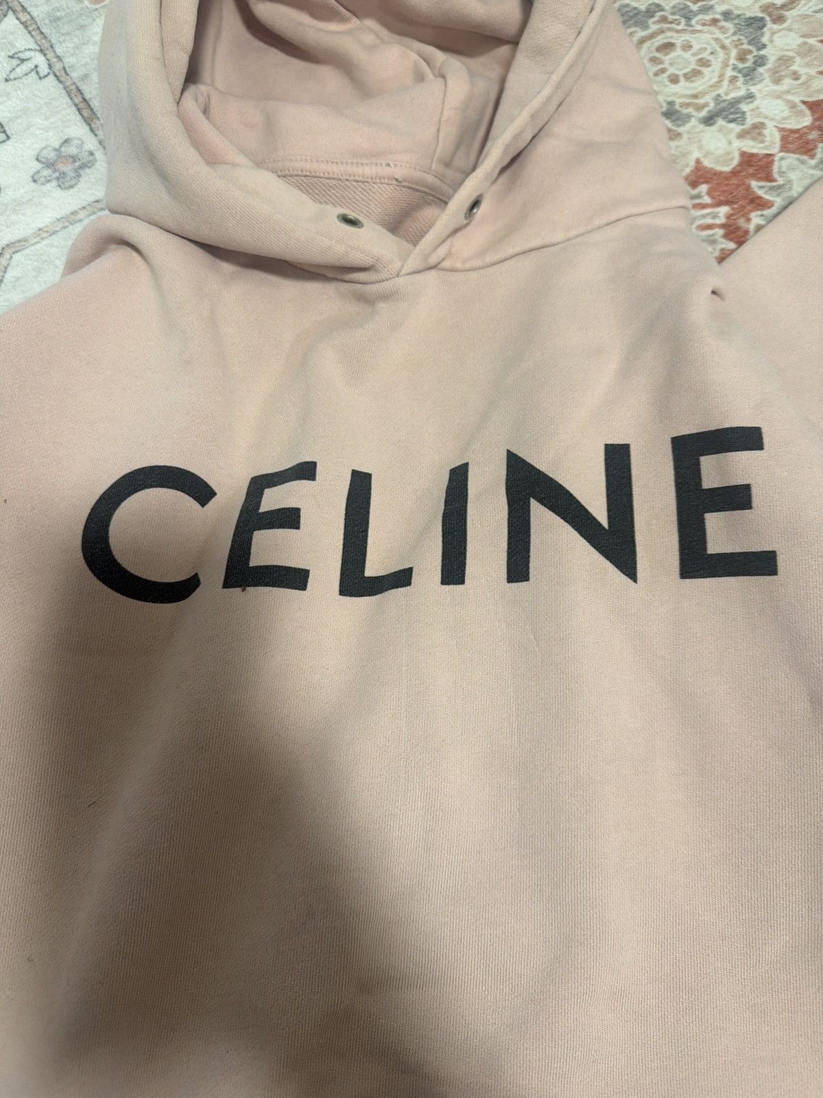 Celine Celine Pink Hoodie Size US M / EU 48-50 / 2 - 2 Thumbnail