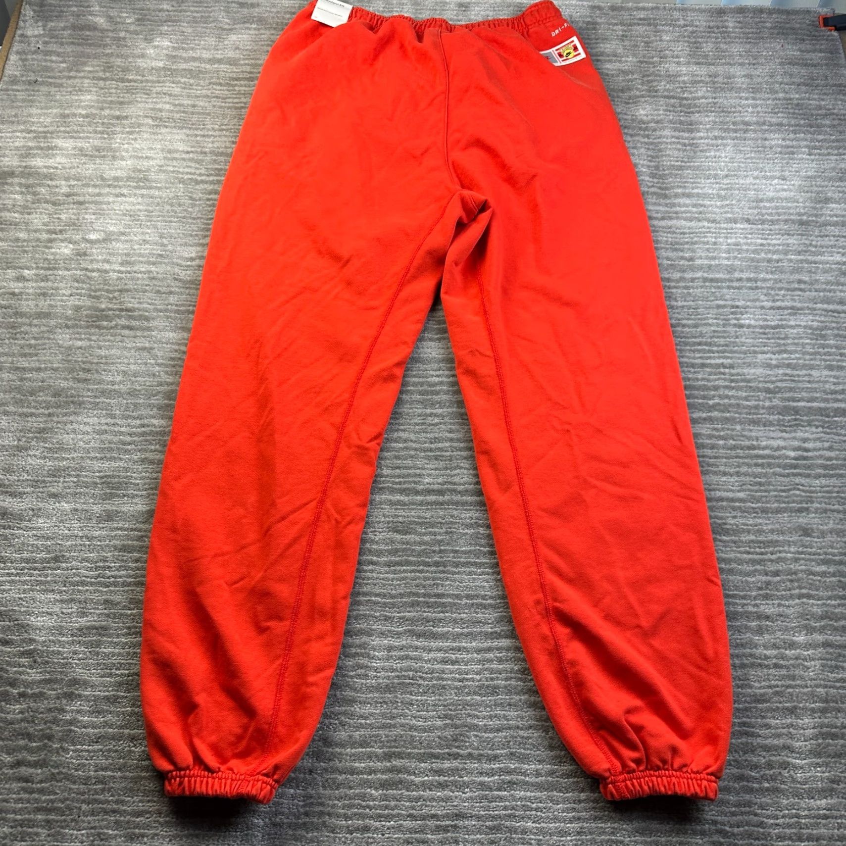 Nike NEW Nike Dri-FIT Pants Mens Large Orange Standard Issue Basketball Gym Training Size US 33 - 3 Thumbnail