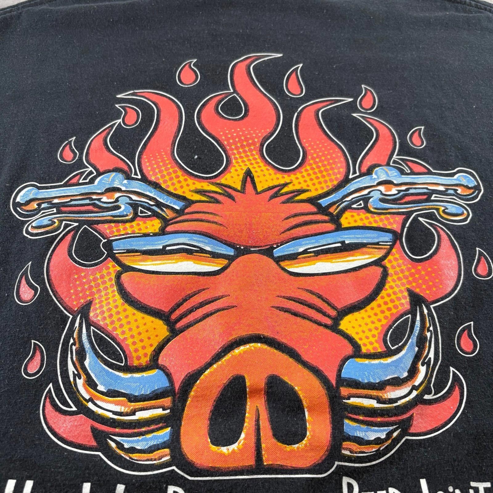 West Coast Choppers Vintage chopper flames hog tee Size US L / EU 52-54 / 3 - 1 Thumbnail
