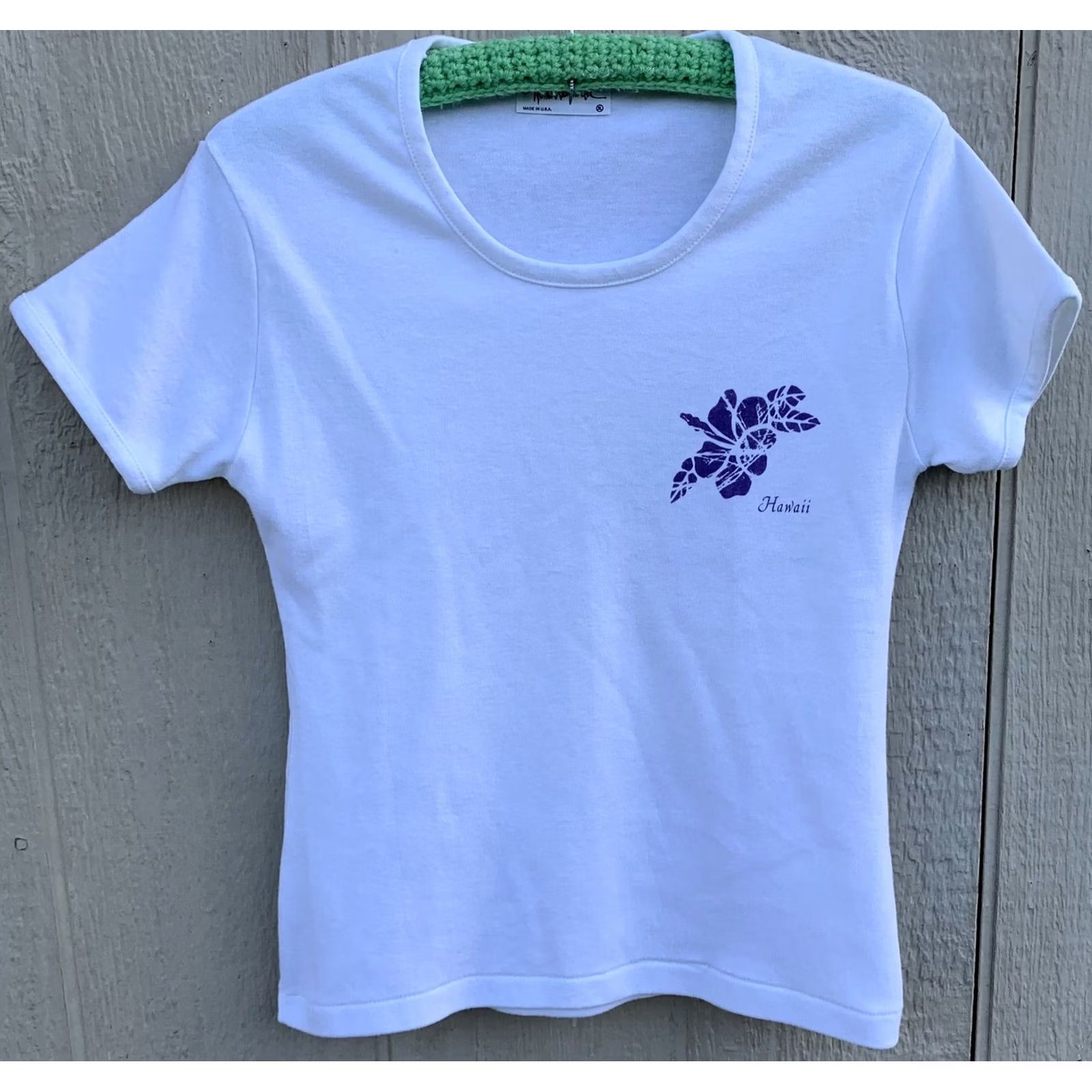 Hanes VINTAGE Hanes Hawaii t shirt womens ladies XL made in USA 80s tee Size XL / US 12-14 / IT 48-50 - 4 Thumbnail