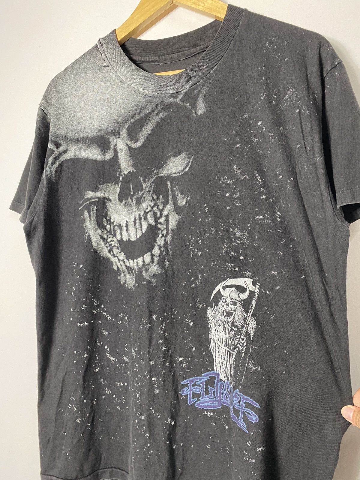 Vintage Vintage 90s Flysurf T-shirt Size US M / EU 48-50 / 2 - 2 Thumbnail
