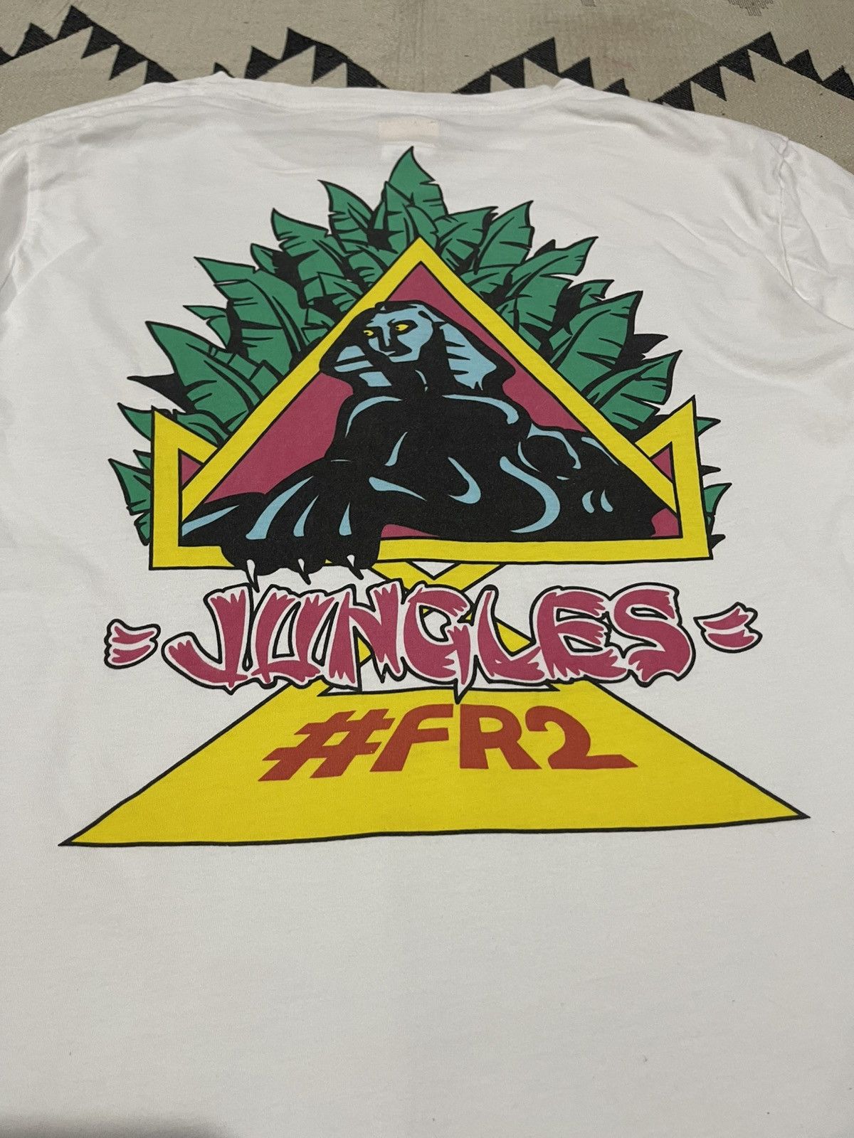 FR2 2000s FR2 X JUNGLES NATAS SPHINX LONG SLEEVE SHIRT Size US M / EU 48-50 / 2 - 6 Thumbnail