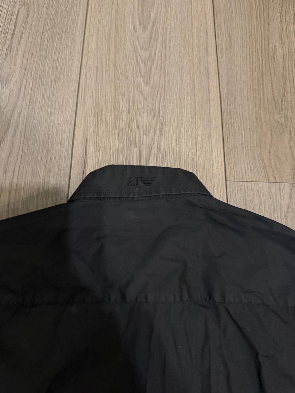 Armani Luxury Armani Jeans Shirt Mens XL Long Sleeve Black Size US XL / EU 56 / 4 - 6 Thumbnail