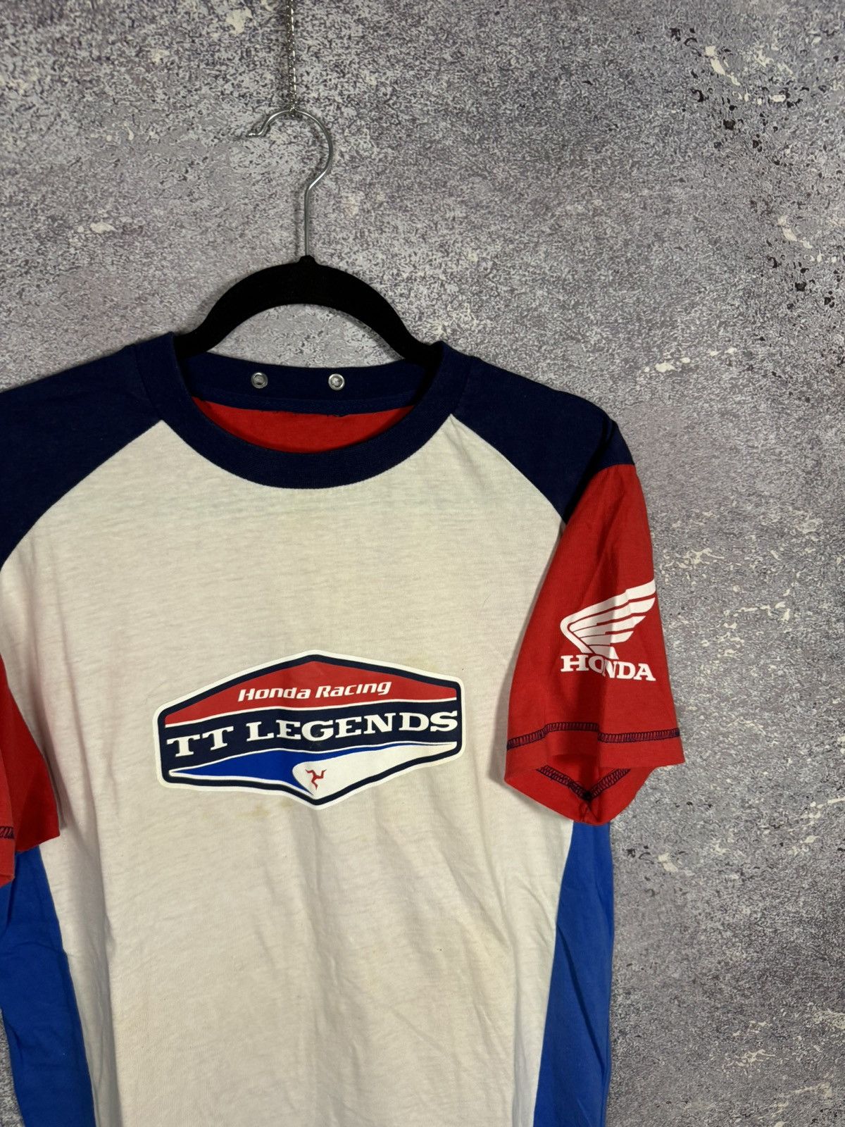 Honda × Vintage Vintage Honda Racing TT Legends Team F-1 Rormula Uno L size Size US L / EU 52-54 / 3 - 3 Thumbnail
