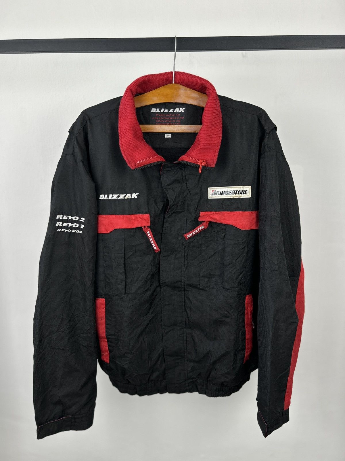 Japanese Brand 1990s Bridgestone Blizzak Racing Jacket Size US XL / EU 56 / 4 - 3 Thumbnail