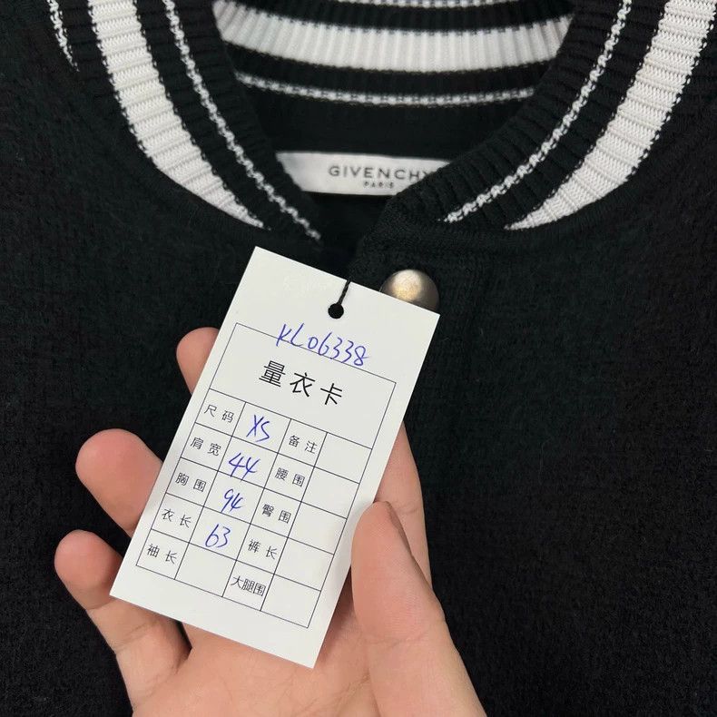 Givenchy Givenchy Embroidered Letter Wool Baseball Jacket 2506-Nexta Size US XS / EU 42 / 0 - 9 Thumbnail