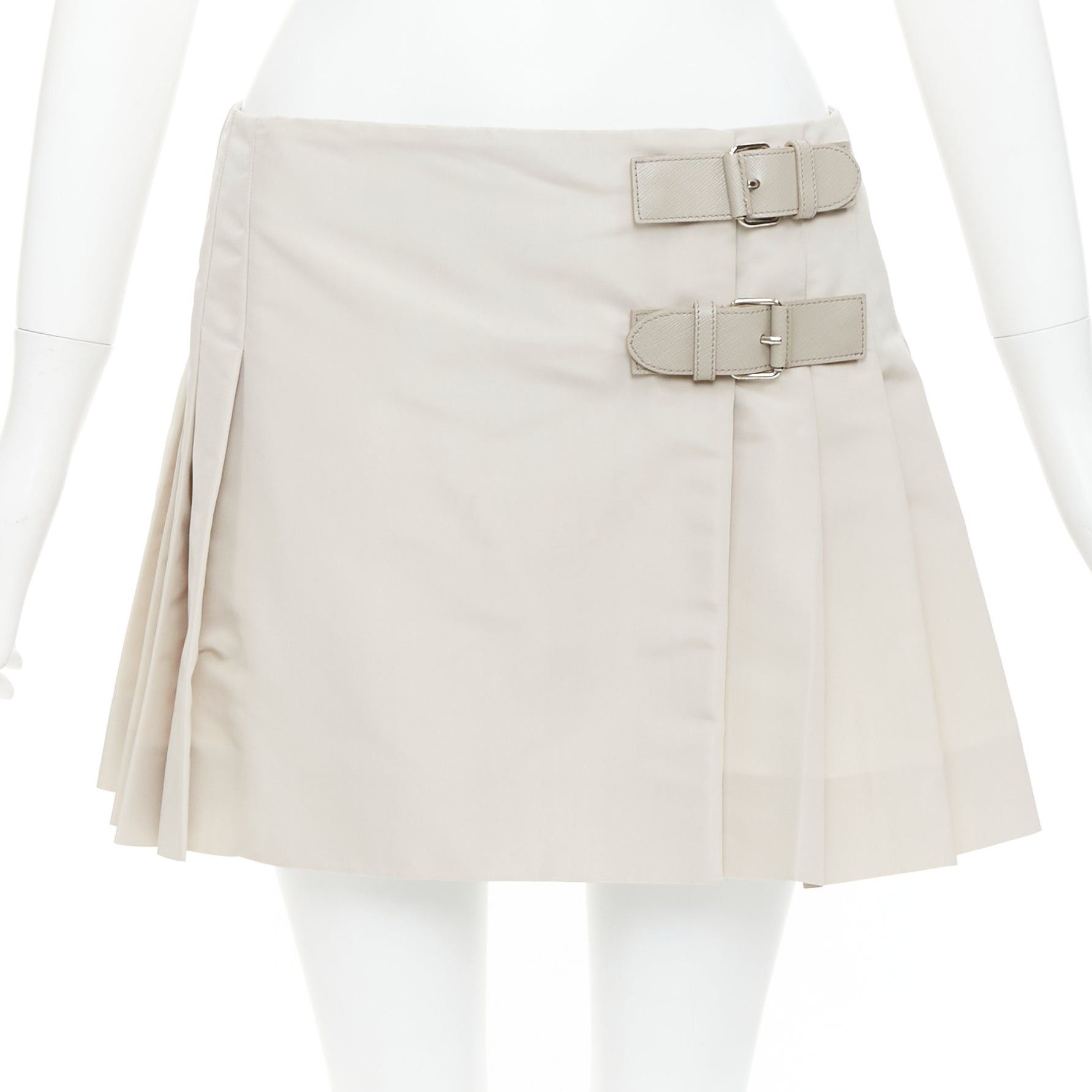 Prada PRADA Silk Midi Light Blue Skirt 2000' Size: M | Grailed