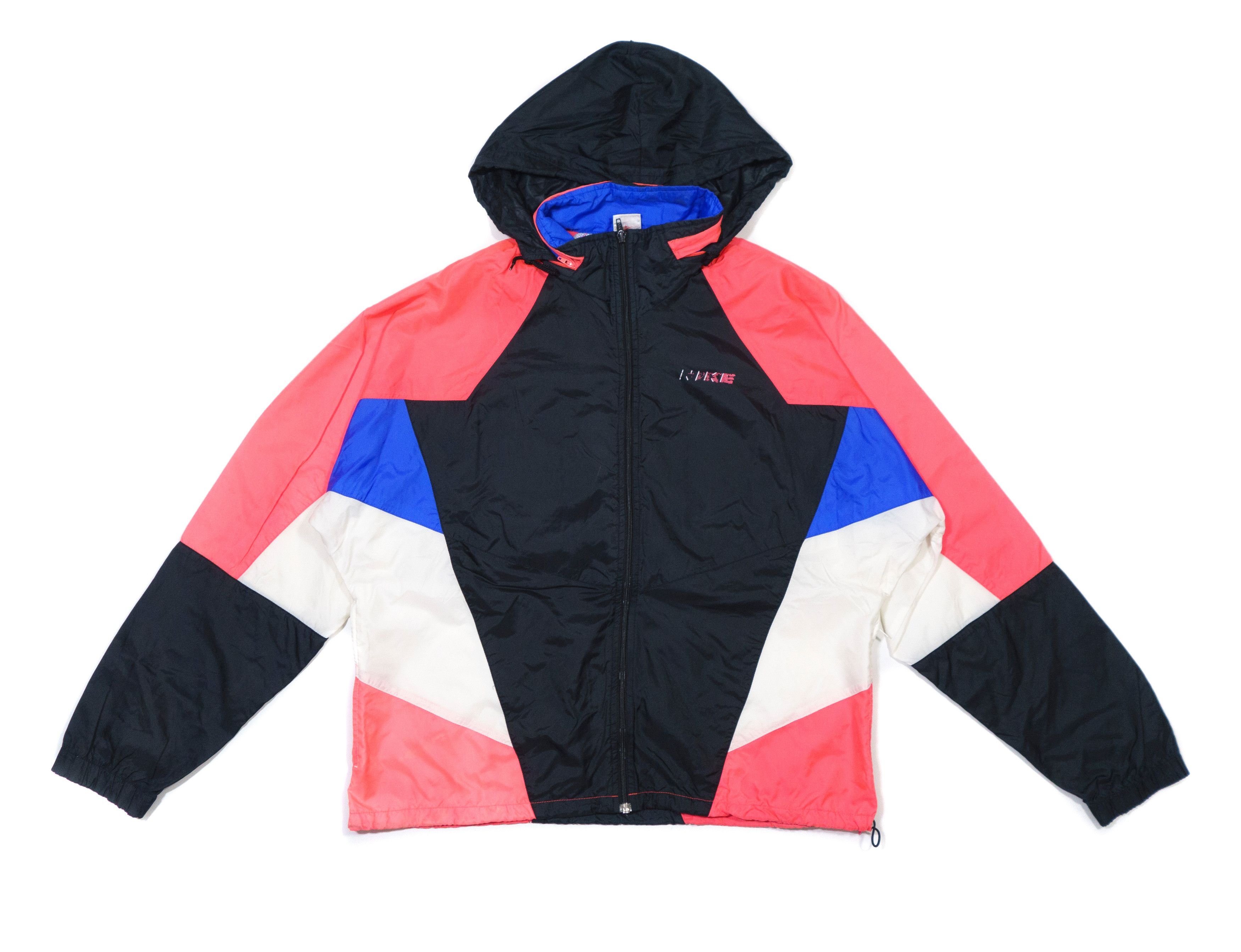 Nike 90S Multicolor Nylon Jacket Size US L / EU 52-54 / 3 - 1 Thumbnail