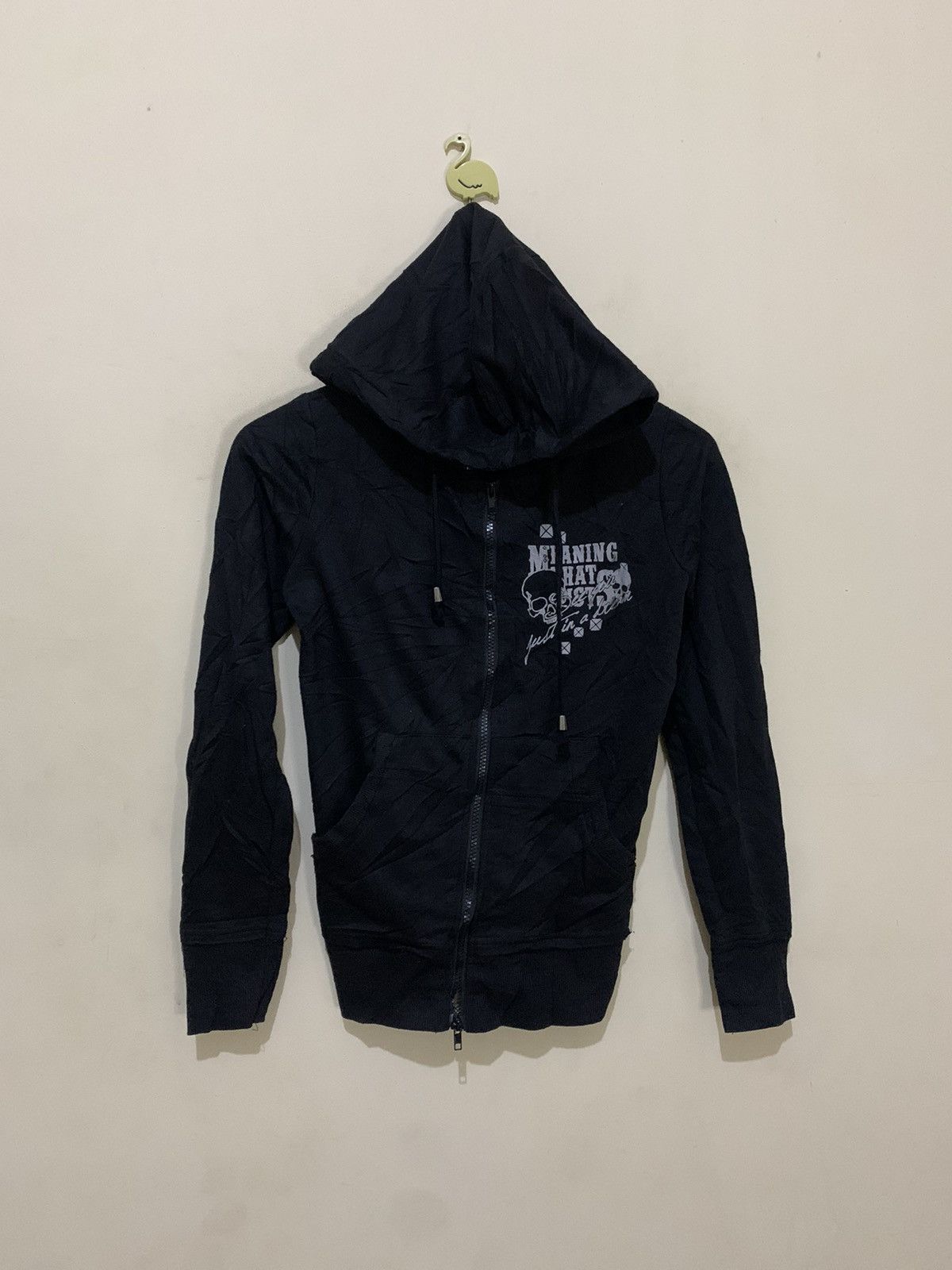 Japanese Brand 🌪️NEED GONE🌪️Vintage Hoodie Ghost In Harlem Skull Sublime Size US M / EU 48-50 / 2 - 2 Thumbnail
