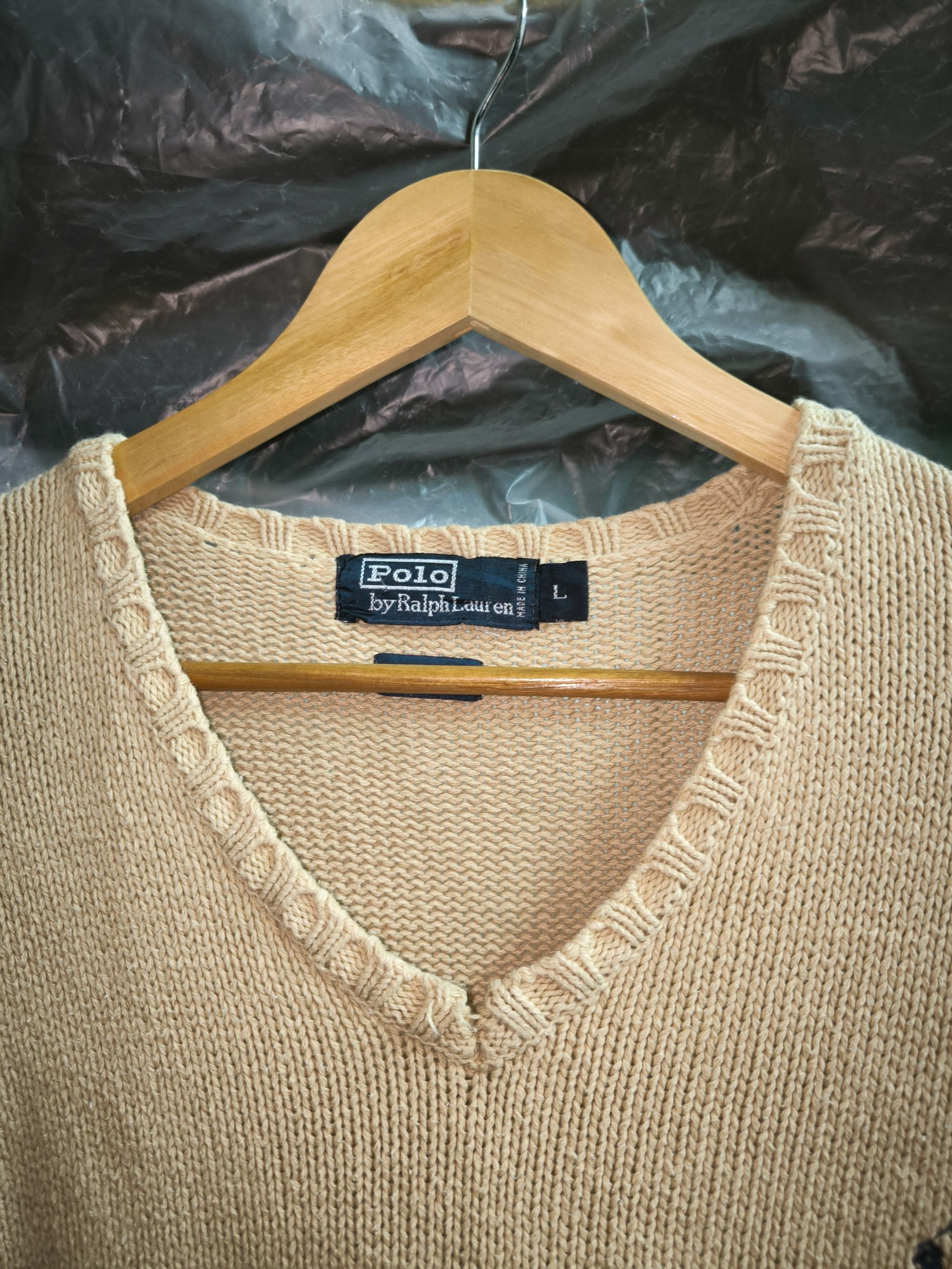 Polo Ralph Lauren V-Neck Knitwear Size US L / EU 52-54 / 3 - 11 Thumbnail