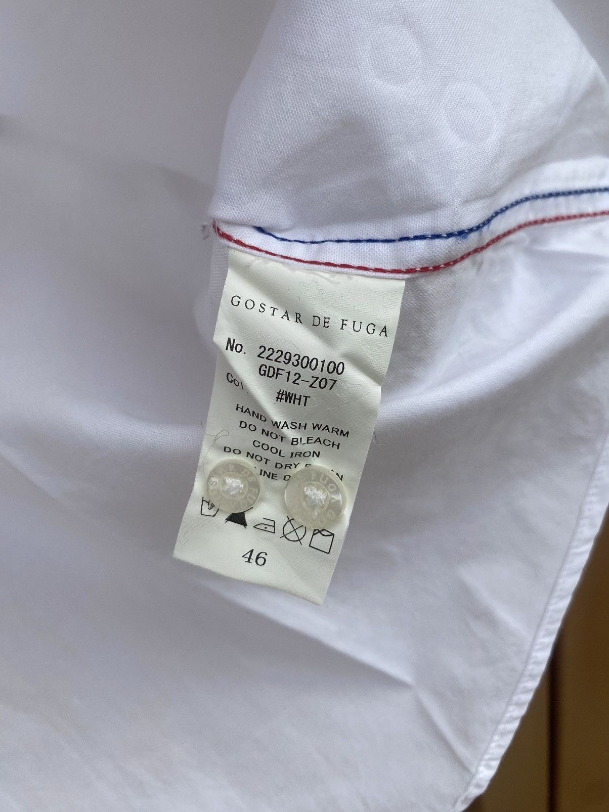 GOSTAR DE FUGA × Japanese Brand Fuga button down shirt Size US M / EU 48-50 / 2 - 5 Thumbnail