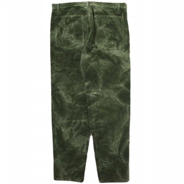 Comme des Garcons SHIRT Cropped Pants Corduroy tapered cotton zipper plain Olive Size US 34 / EU 50 - 2 Thumbnail