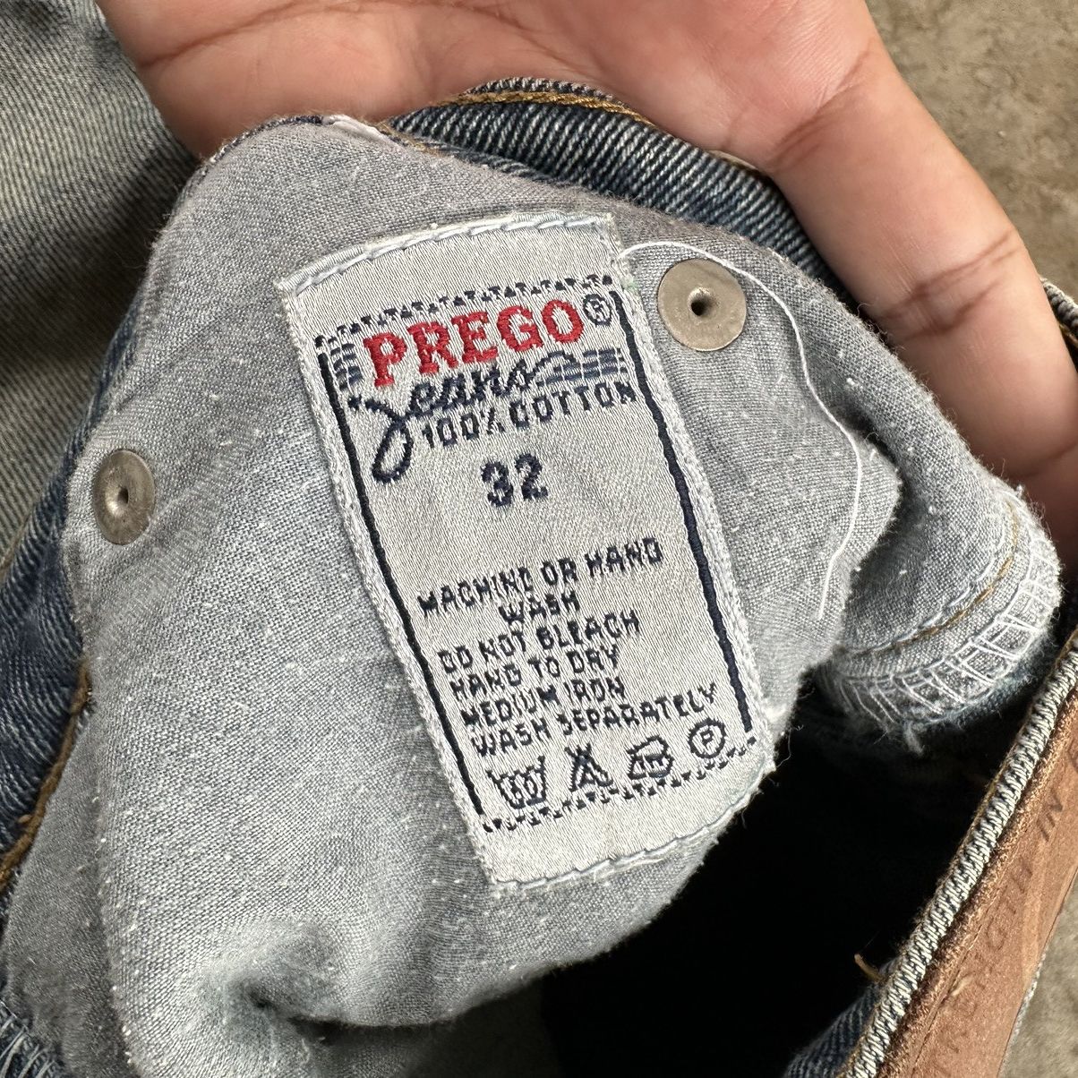Japanese Brand Vintage Prego Japanese Rusty Faded Denim Jean Pant W31 Size US 31 - 8 Thumbnail