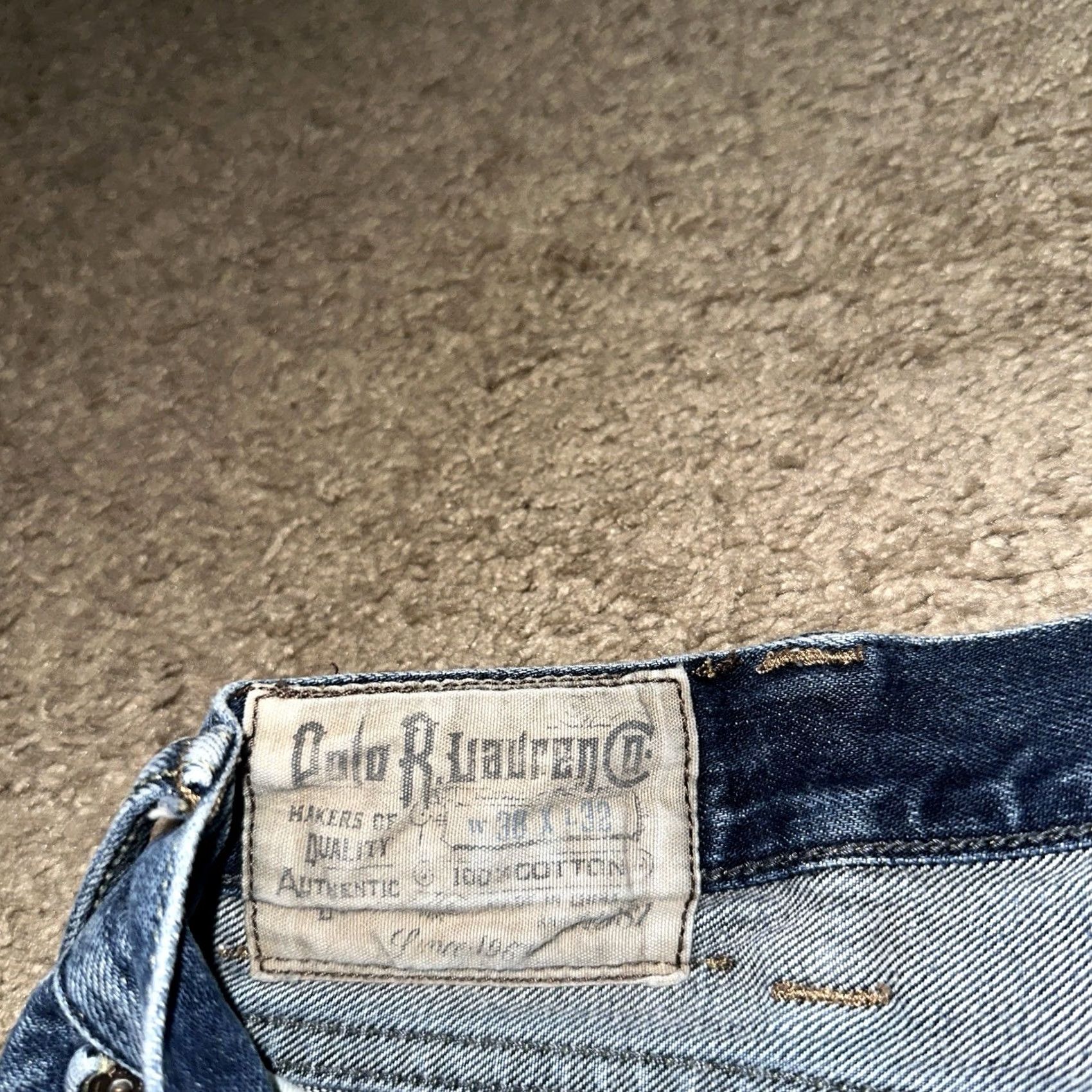 Polo Ralph Lauren Polo Ralph Lauren Jeans 867 Straight Blue 38x32 Classic Fit Denim 5-Pocket Mens Regular Size 38 Inseam 32 Light Wash Blue Size US M / EU 48-50 / 2 - 4 Thumbnail