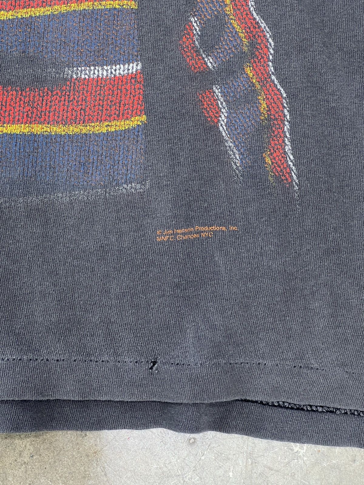 Vintage Vintage Sesame Street Ernie Blackout Shadow Tee XL Size US XL / EU 56 / 4 - 8 Thumbnail