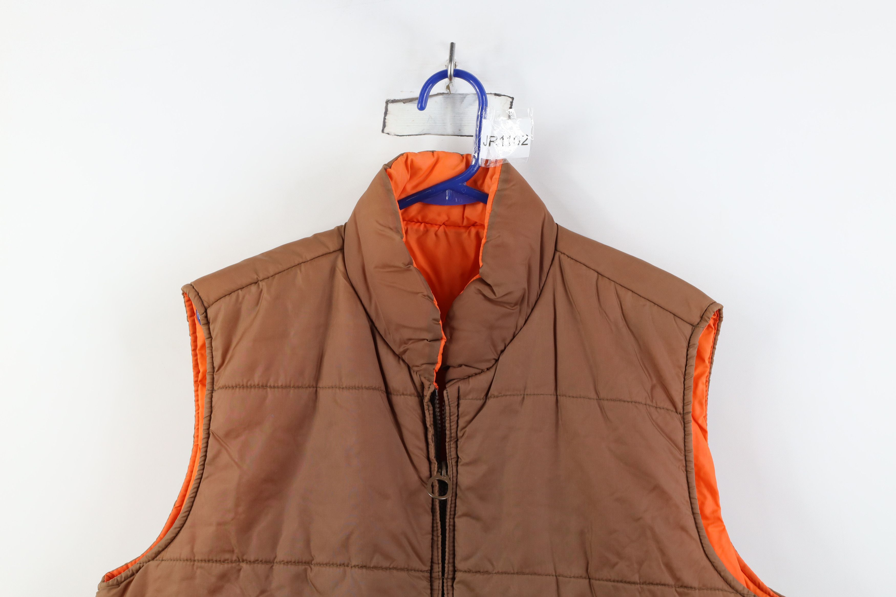 Vintage Vintage 70s Streetwear Reversible Puffer Vest Jacket Size US L / EU 52-54 / 3 - 2 Thumbnail