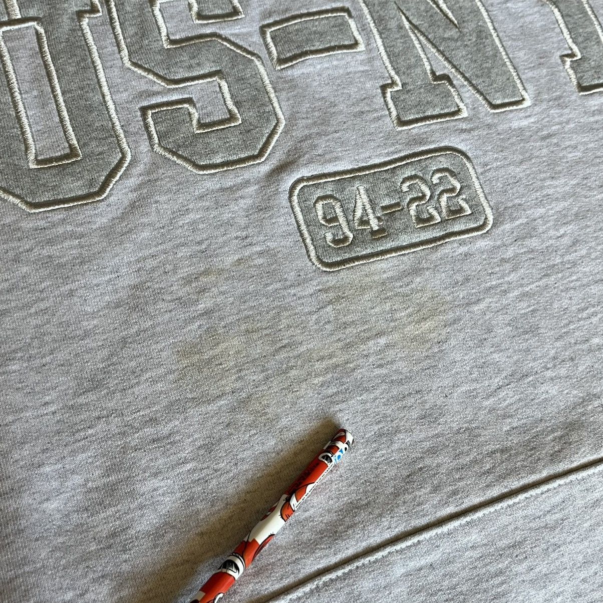 Supreme Surpreme US-NY Hooded Sweatshirt Hoodie Ash Grey FW22 Size US XXL / EU 58 / 5 - 13 Thumbnail