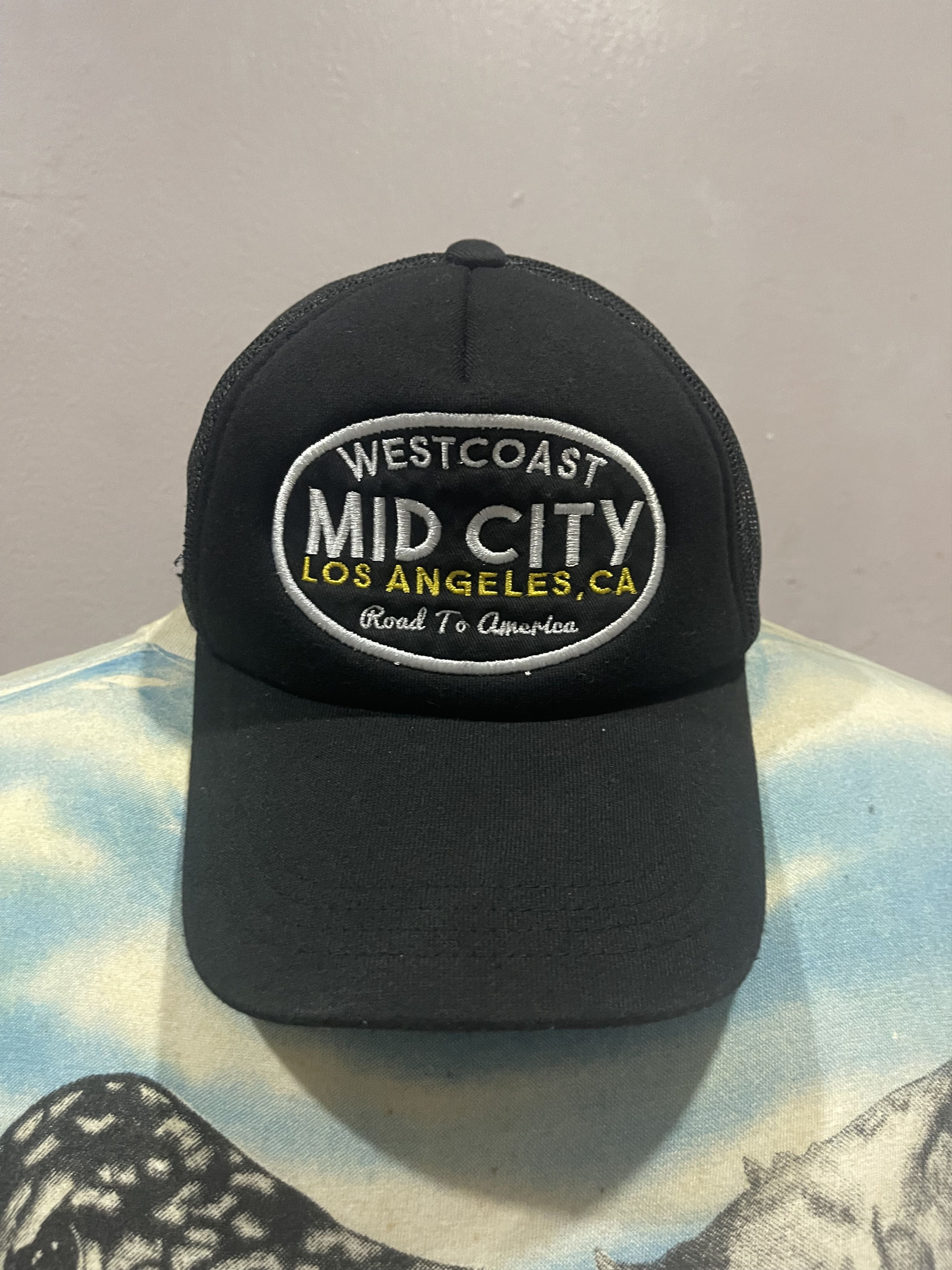 Vintage Westcoast Mid City Trucker Hat Cap Size ONE SIZE - 1 Thumbnail