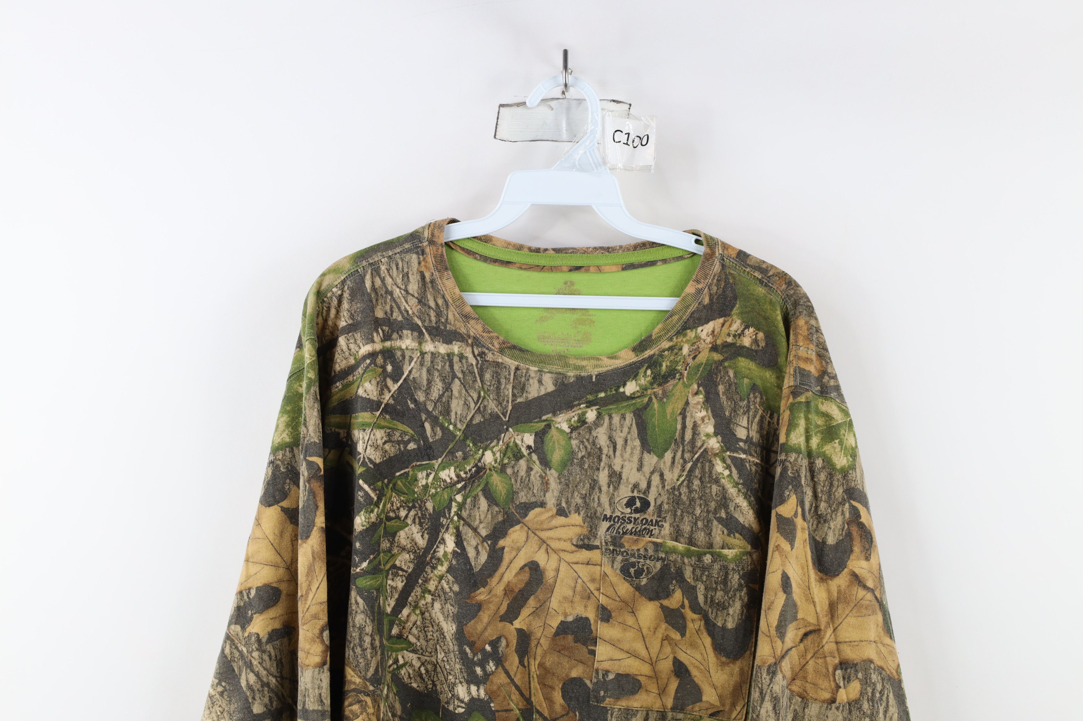 Vintage Vintage Y2K Streetwear Camouflage Long Sleeve T-Shirt Size US XXL / EU 58 / 5 - 2 Thumbnail