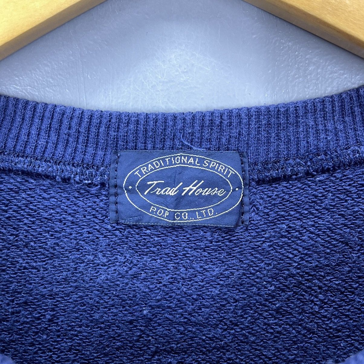 Japanese Brand Vintage TRAD HOUSE Made In Japan Sweatshirt #2010/13 Size US M / EU 48-50 / 2 - 6 Thumbnail