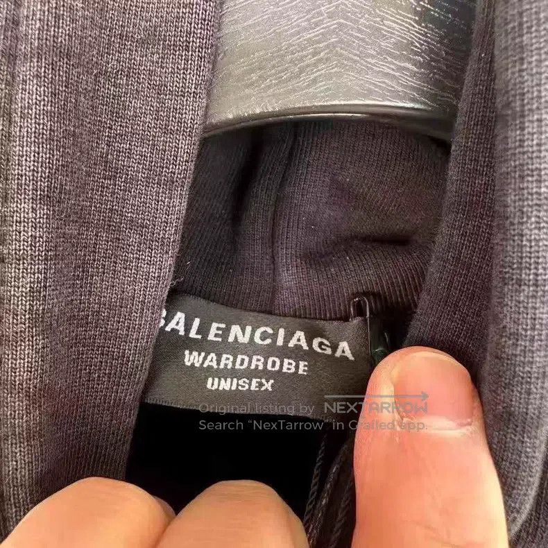 Balenciaga Balenciaga Coke embroidery distressed hoodie Size US M / EU 48-50 / 2 - 3 Thumbnail