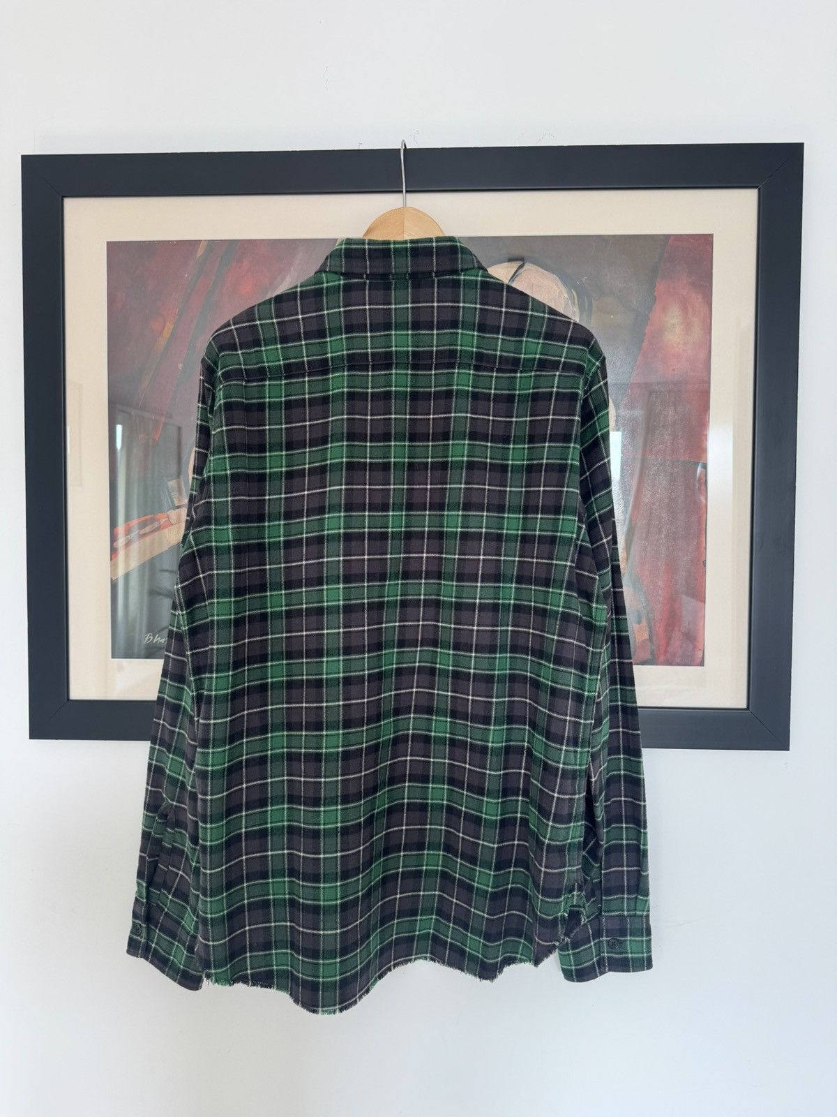 Saint Laurent Paris Hedi Slimane Saint Laurent Paris SLP Button Flannel Shirt Size US M / EU 48-50 / 2 - 2 Thumbnail