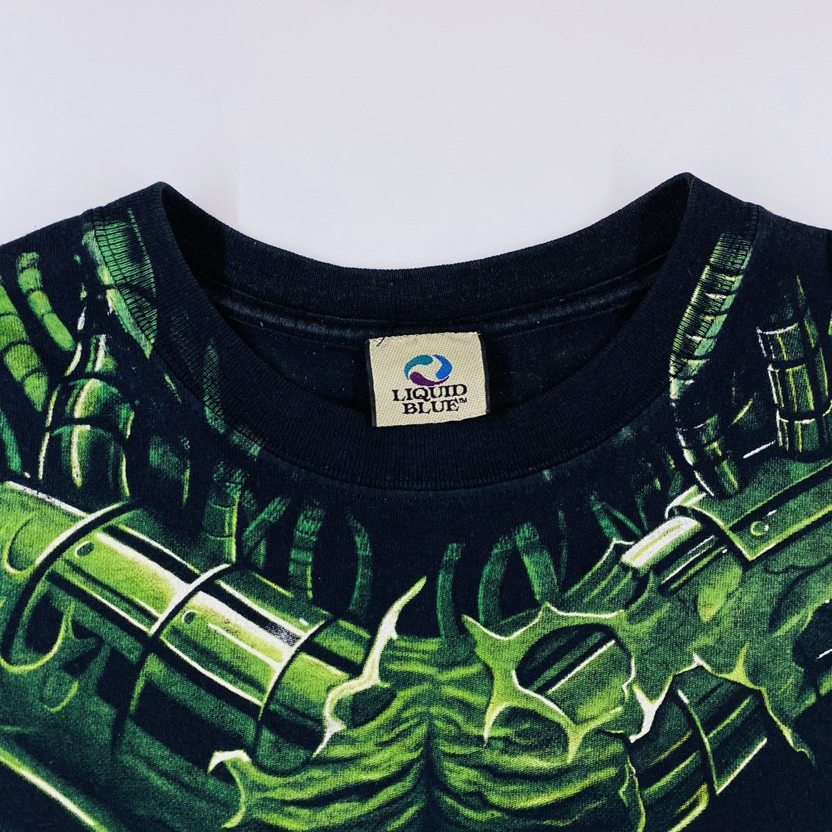 Liquid Blue 1998 Vintage Skull Terminator Supreme Stussy Size US XL / EU 56 / 4 - 5 Thumbnail