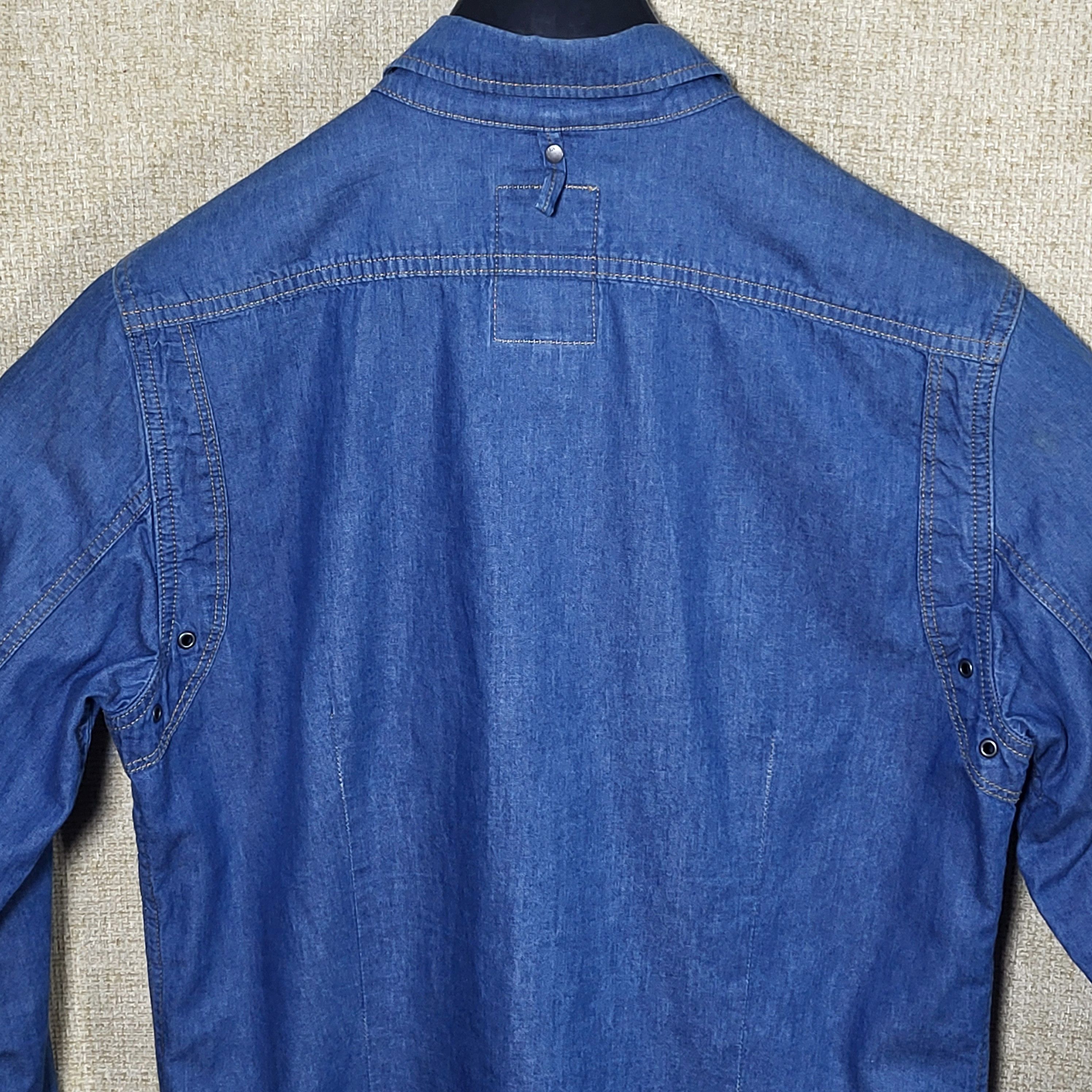 G-Star G-STAR RAW Denim Button-Up Shirt size M Size US M / EU 48-50 / 2 - 6 Thumbnail