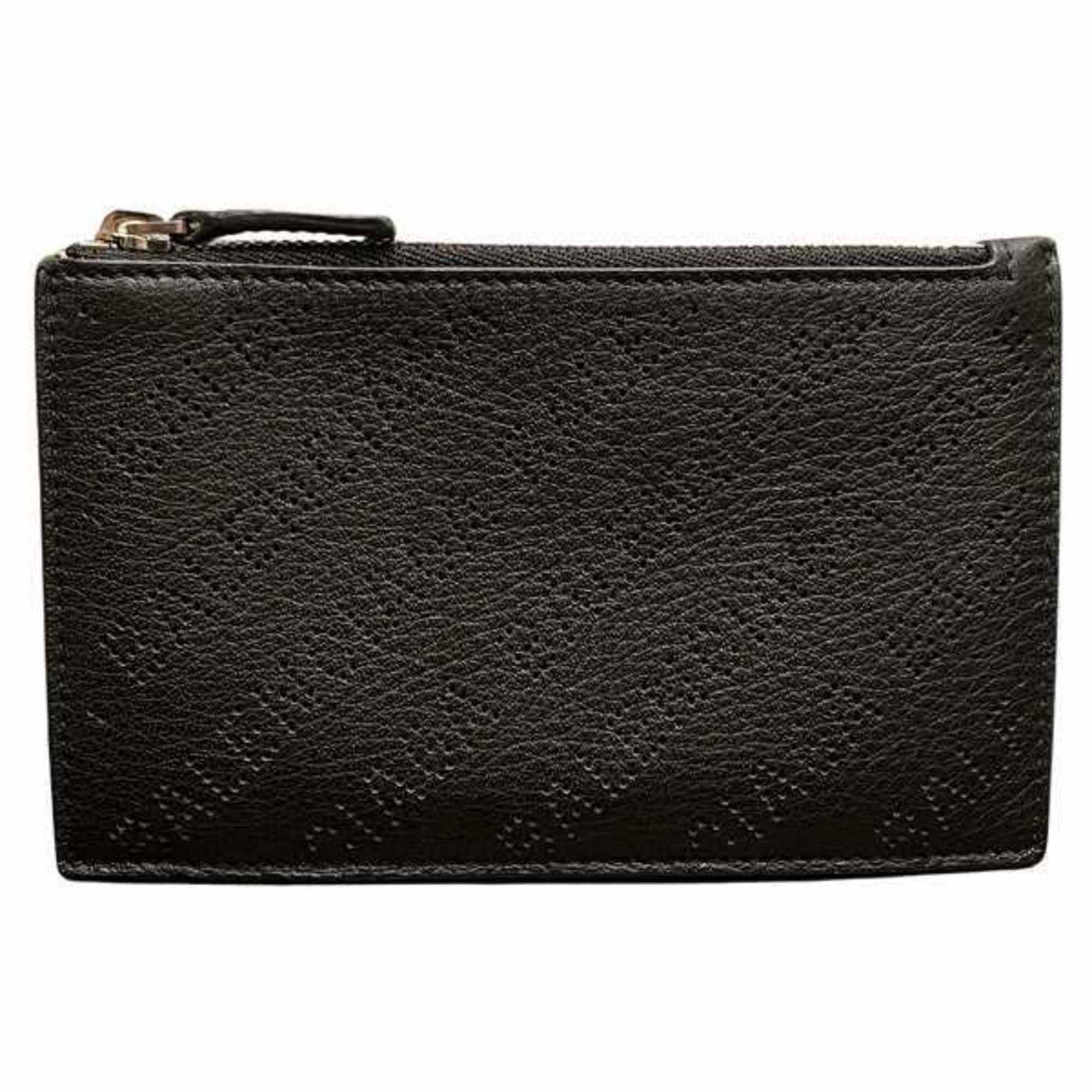 image of Balenciaga Leather Punching Cash Long Wallet Wallet/coin Case Men's Women's in Black