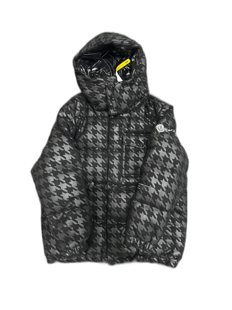 Moncler Genius Moncler Fragment Design Checked Down Jacket Size US XL / EU 56 / 4 - 1 Thumbnail