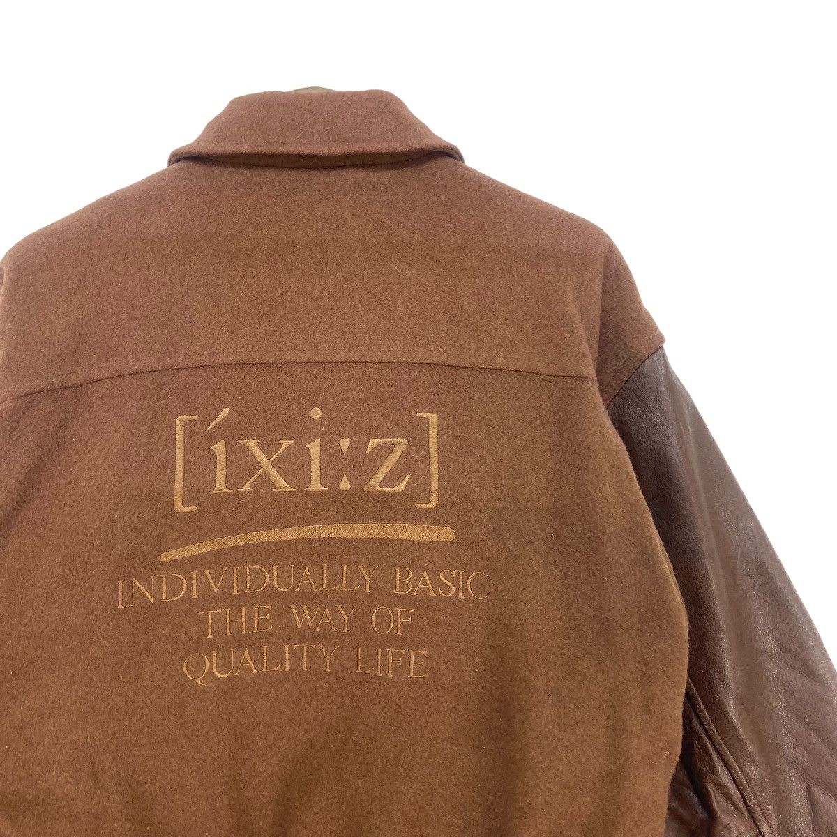 Japanese Brand Japanese Brand [ixi:z] Big Logo Varsity Jacket Size US S / EU 44-46 / 1 - 6 Thumbnail
