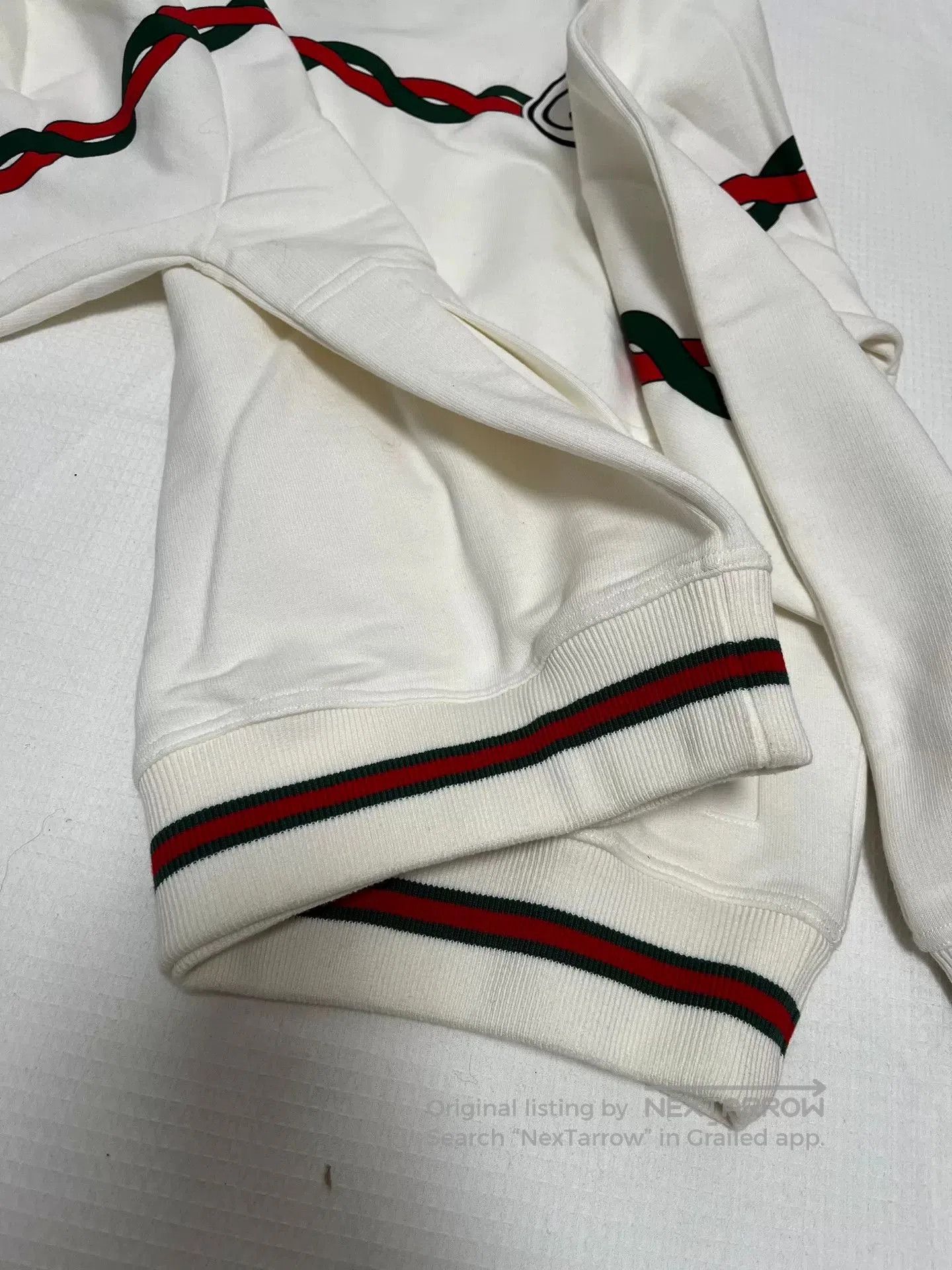 Gucci Gucci White Crewneck Sweatshirt S. Size US S / EU 44-46 / 1 - 5 Thumbnail