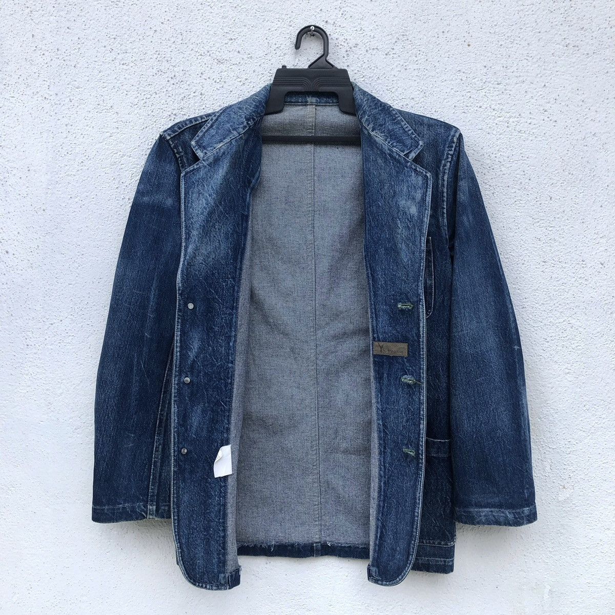 Y's for Men Vintage 80s Y’s For Mens Denim Chore Jacket Size US M / EU 48-50 / 2 - 5 Thumbnail