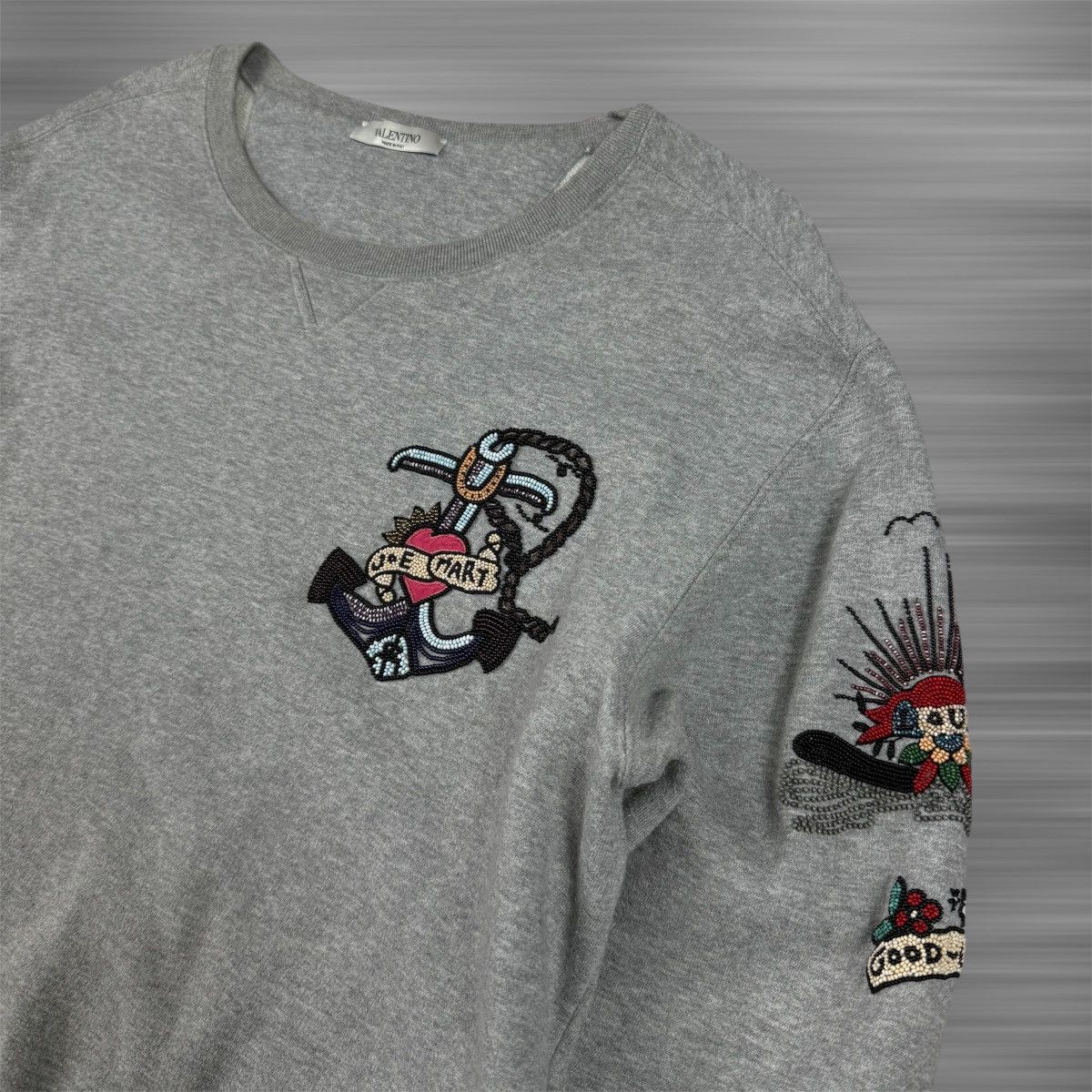Valentino Valentino Garavani embroidered sweatshirt Size US L / EU 52-54 / 3 - 2 Thumbnail