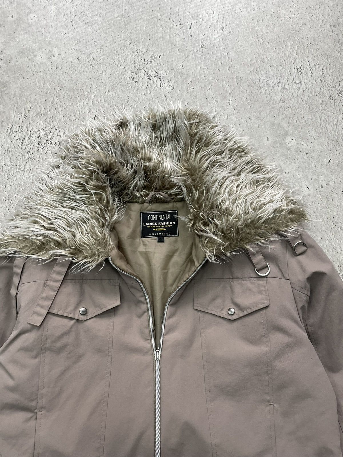If Six Was Nine Rare fur jacket if six was nine cropped bomber y2k Size US M / EU 48-50 / 2 - 3 Thumbnail