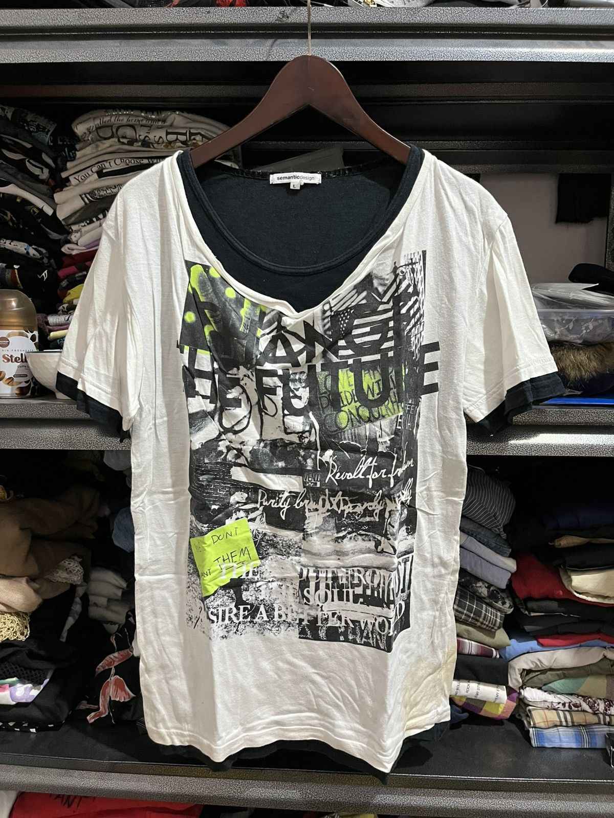 If Six Was Nine × semanticdesign Semantic design double layer tees Size US M / EU 48-50 / 2 - 1 Thumbnail