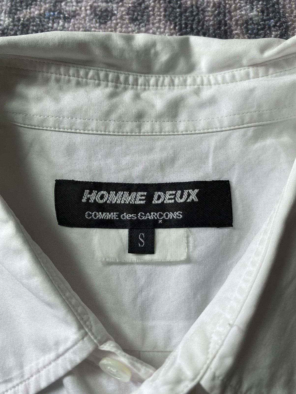 Comme des Garcons Vintage Comme Des Garcons Homme Deux AD 2013 Shirt Size US S / EU 44-46 / 1 - 4 Thumbnail
