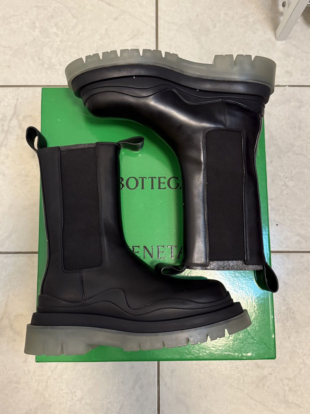 Bottega Veneta Bottega Veneta Lug Boots Size US 9 / EU 42 - 1 Thumbnail