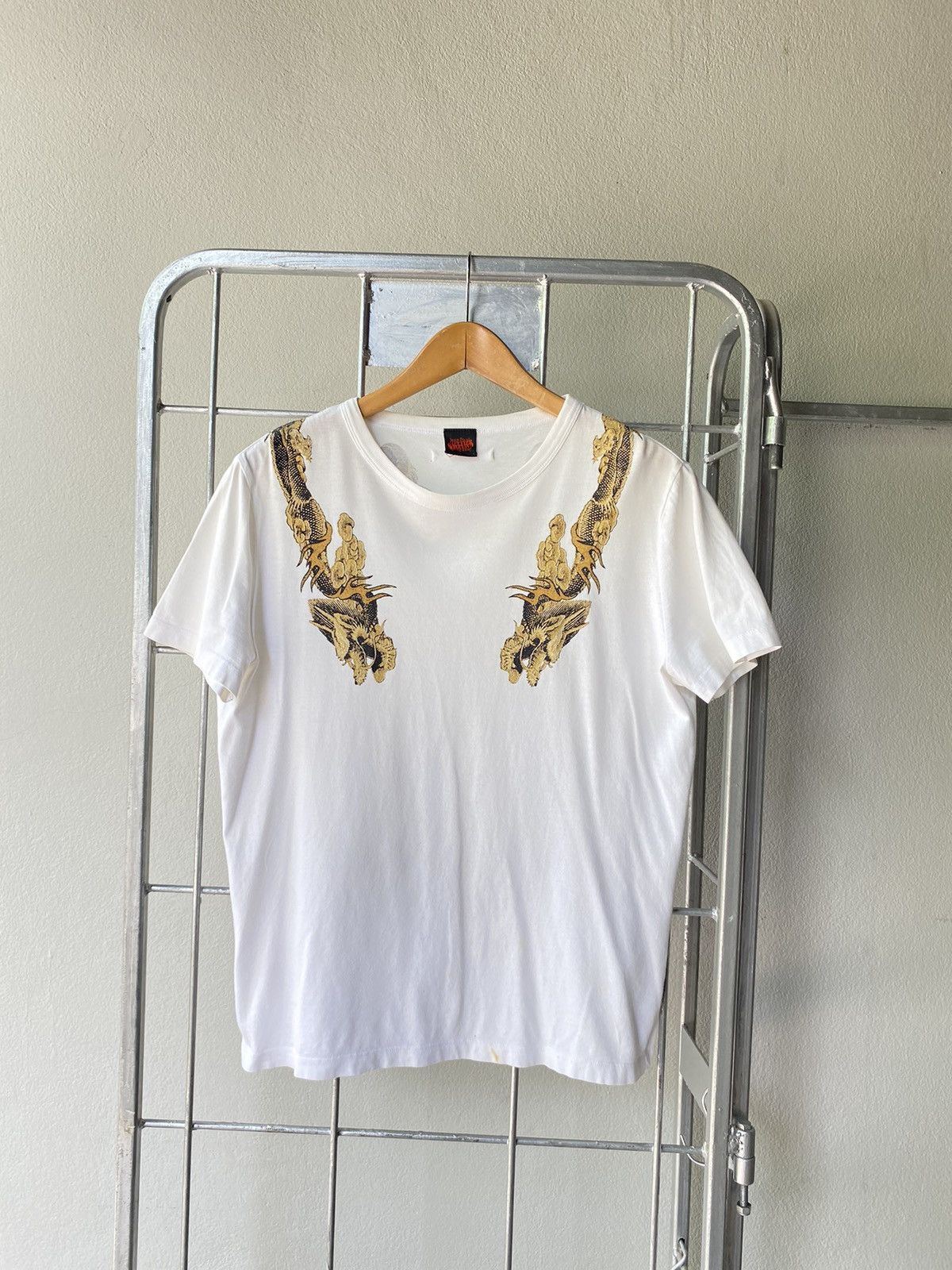Jean Paul Gaultier golden dragon tee